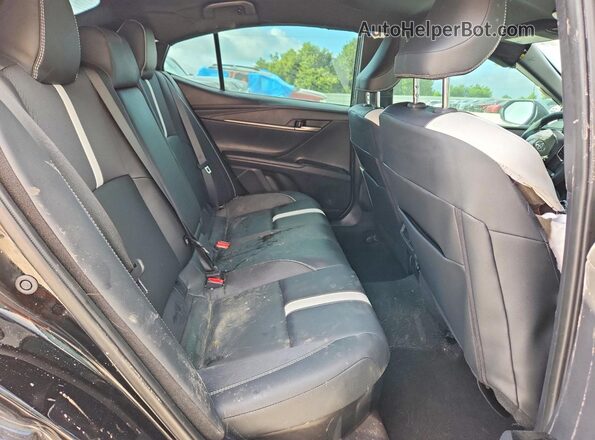 4T1DAACK9SU592605 2025 TOYOTA CAMRY Black Rear seats view