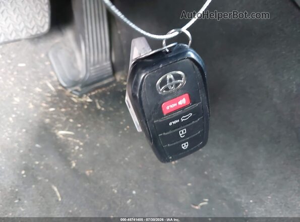 4T1DAACK9SU595732 2025 TOYOTA CAMRY Черный Вид панели приборов