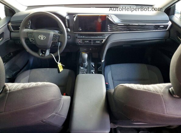 4T1DAACK9SU597691 2025 TOYOTA CAMRY Белый Вид панели приборов