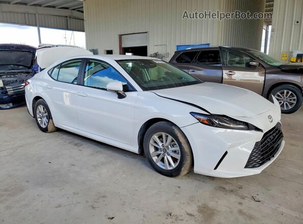 4T1DAACK9SU597691 2025 TOYOTA CAMRY Белый Передняя правая четверть