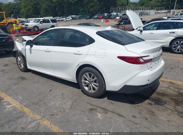 4T1DAACK9SU648459 2025 TOYOTA CAMRY White Tył lewy