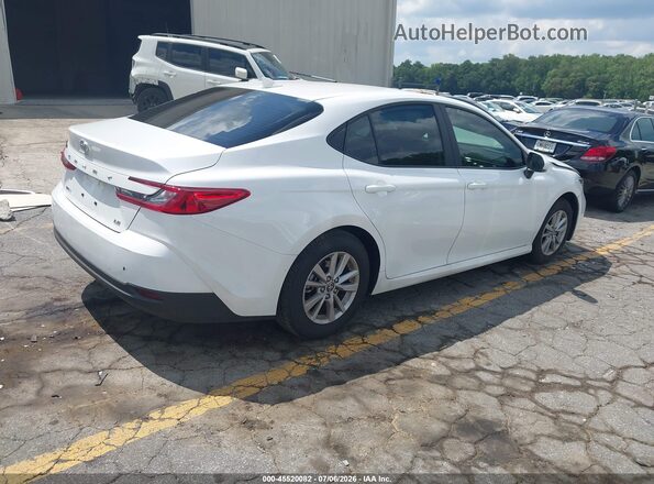 4T1DAACK9SU648459 2025 TOYOTA CAMRY White Tył prawy