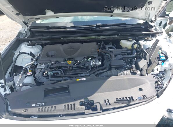 4T1DAACK9SU648459 2025 TOYOTA CAMRY White Widok z tyłu
