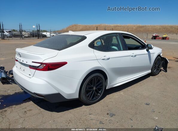 4T1DAACK9TU228766 2026 TOYOTA CAMRY White Հետևի աջ