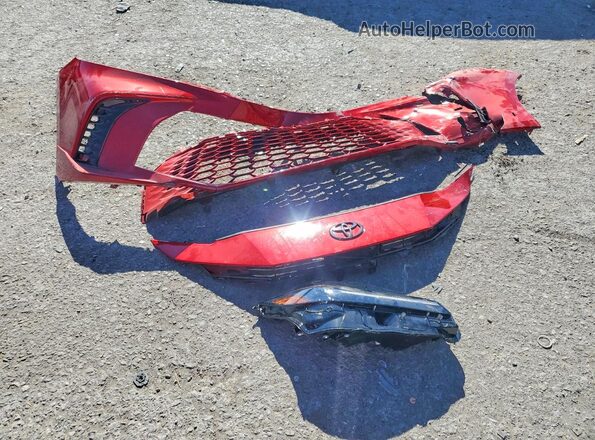 4T1DAACK9TU229383 2026 TOYOTA CAMRY Red Вид підкапотного простору