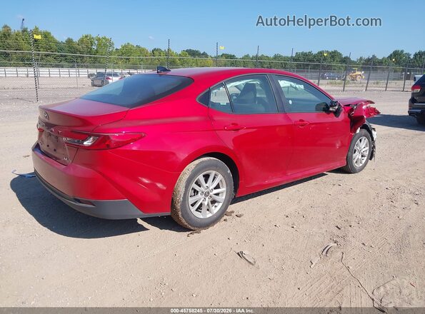 4T1DAACK9TU256373 2026 TOYOTA CAMRY Red Rear right