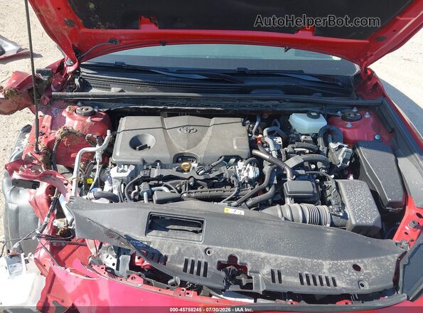 4T1DAACK9TU256373 2026 TOYOTA CAMRY Red Rear view