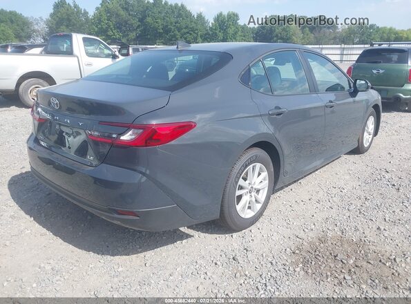 4T1DAACK9TU285470 2026 TOYOTA CAMRY Gray Rear right