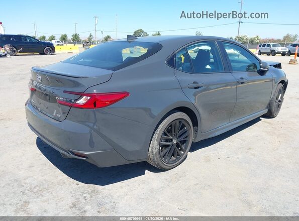4T1DAACK9TU292032 2026 TOYOTA CAMRY Gray Հետևի աջ