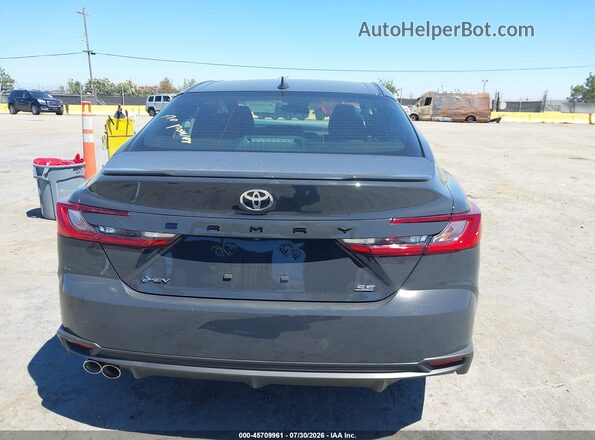 4T1DAACK9TU292032 2026 TOYOTA CAMRY Gray 