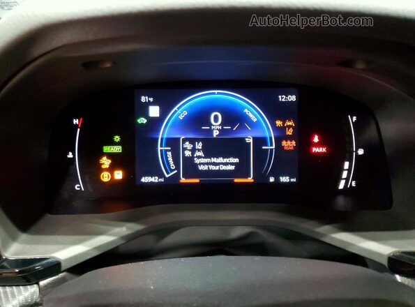 4T1DAACK9TU668437 2026 TOYOTA CAMRY Черный Вид щитка приборов