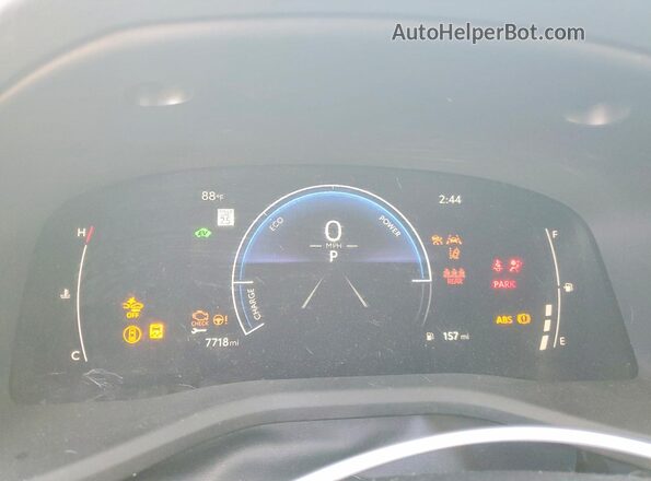4T1DAACK9TU683911 2024 TOYOTA CAMRY Синий Вид щитка приборов