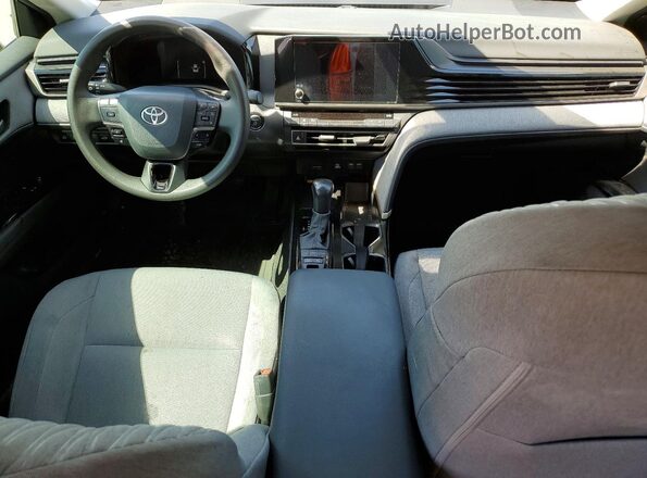 4T1DAACK9TU686873 2026 TOYOTA CAMRY Gray Dashboard view
