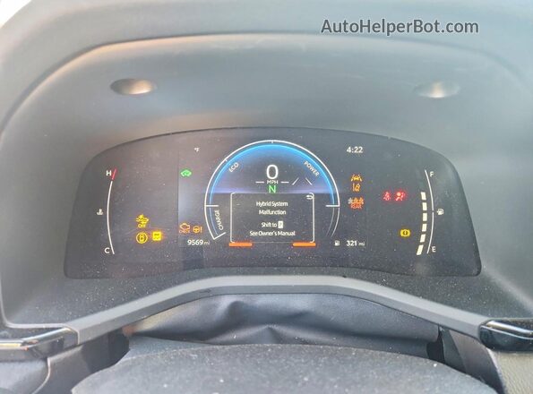 4T1DAACK9TU725297 2026 TOYOTA CAMRY White Instrument cluster view