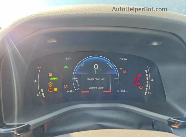 4T1DAACK9TU738115 2026 TOYOTA CAMRY Green Instrument cluster view