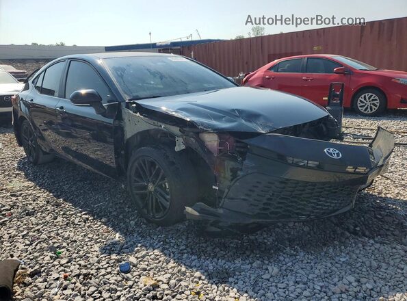 4T1DAACKXSU002475 2025 TOYOTA CAMRY Черный Передняя правая четверть