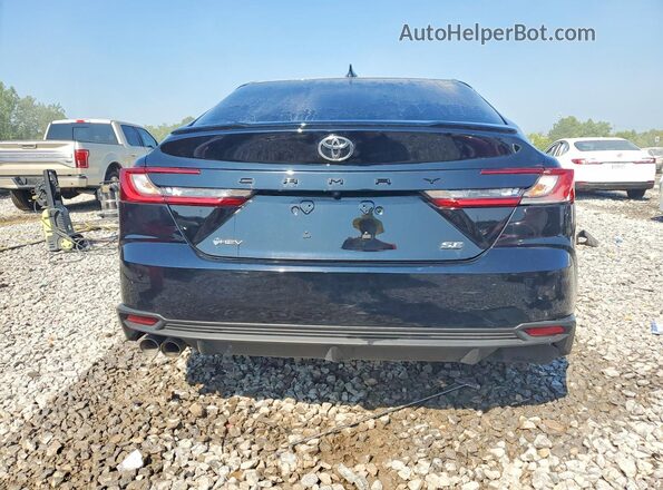 4T1DAACKXSU002475 2025 TOYOTA CAMRY Черный Вид сзади