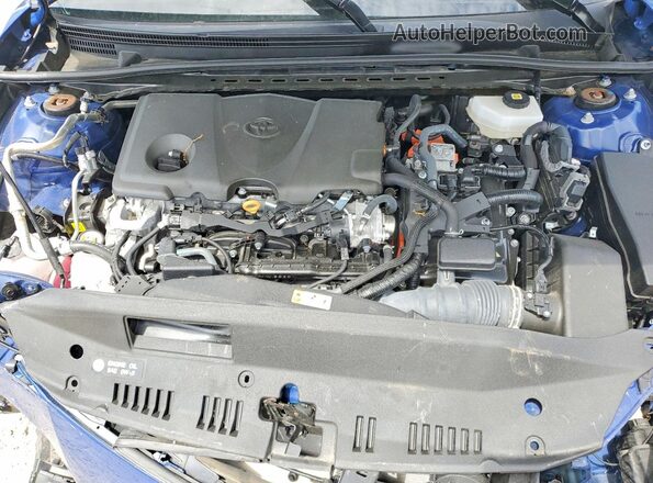 4T1DAACKXSU006347 2025 TOYOTA CAMRY Blue Vista interior trasera