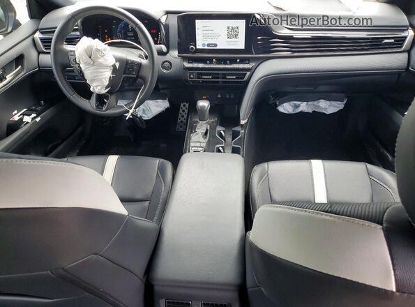 4T1DAACKXSU006347 2025 TOYOTA CAMRY Blue Vista del salpicadero