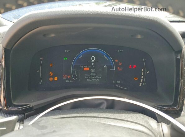 4T1DAACKXSU006347 2025 TOYOTA CAMRY Blue Vista del cuadro de instrumentos