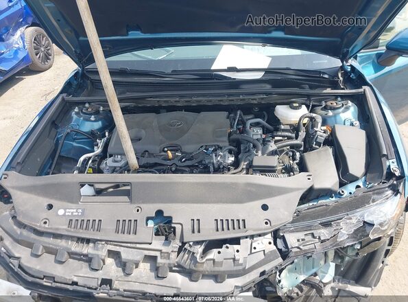 4T1DAACKXSU017722 2025 TOYOTA CAMRY Blue Widok z tyłu