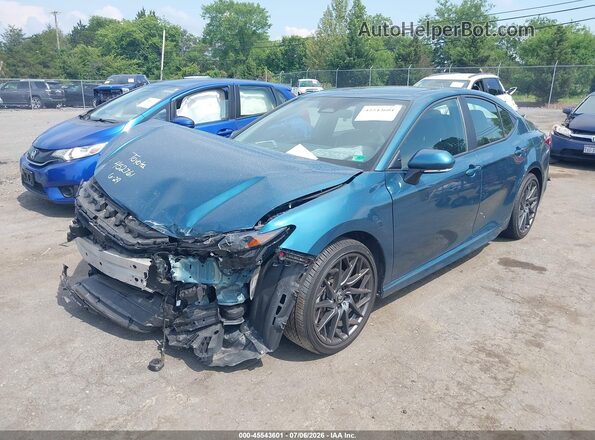 4T1DAACKXSU017722 2025 TOYOTA CAMRY Blue Przód lewy