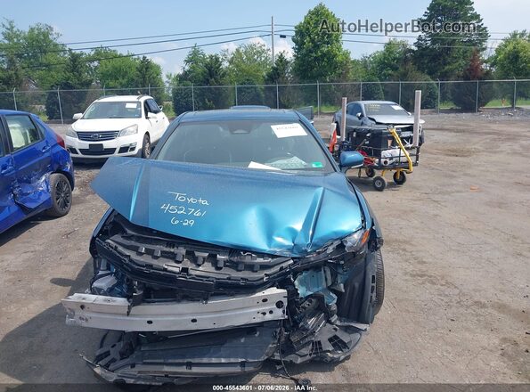 4T1DAACKXSU017722 2025 TOYOTA CAMRY Blue Widok zestawu wskaźników