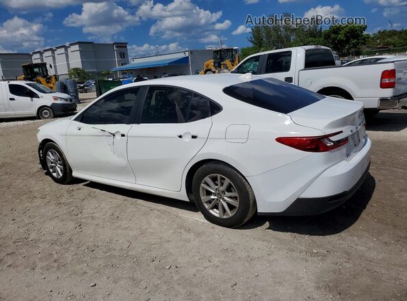 4T1DAACKXSU047061 2025 TOYOTA CAMRY White Rear left