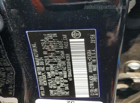 4T1DAACKXSU048369 2025 TOYOTA CAMRY Black ძრავის განყოფილების ხედი