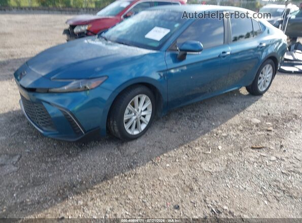 4T1DAACKXSU059484 2025 TOYOTA CAMRY Dark Blue წინა მარცხენა ხედი სამი მეოთხედიდან