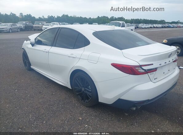 4T1DAACKXSU063826 2025 TOYOTA CAMRY White Trasero izquierdo