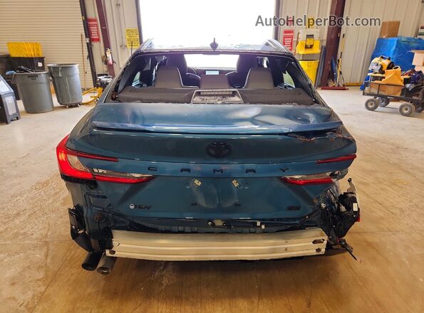 4T1DAACKXSU090735 2025 TOYOTA CAMRY Синий Вид сзади
