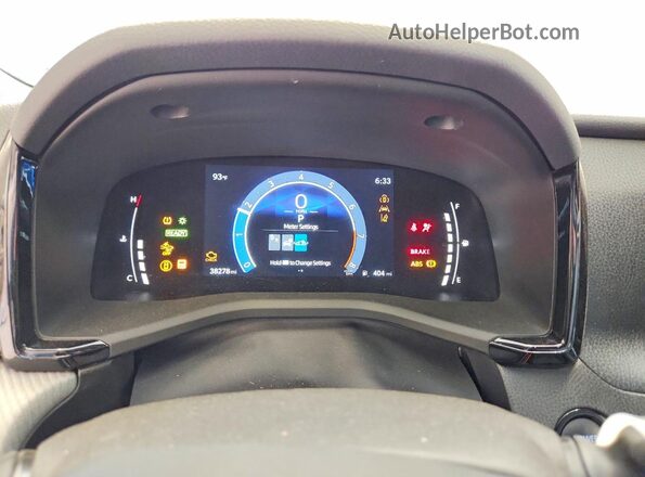 4T1DAACKXSU090735 2025 TOYOTA CAMRY Синий Вид щитка приборов