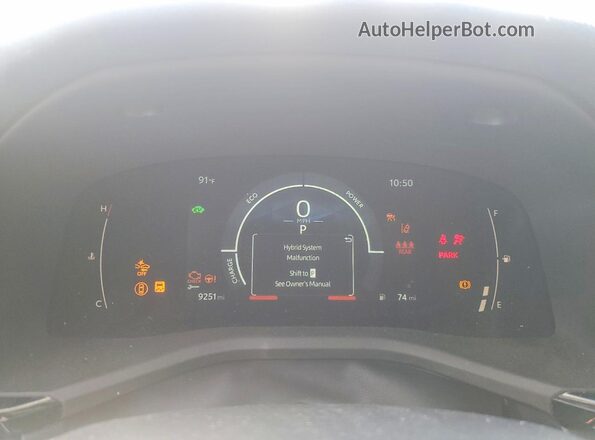 4T1DAACKXSU143191 2025 TOYOTA CAMRY Gray Vista del cuadro de instrumentos