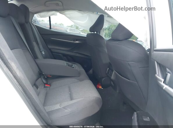 4T1DAACKXSU150416 2025 TOYOTA CAMRY White Vista de la etiqueta del VIN