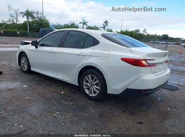 4T1DAACKXSU150416 2025 TOYOTA CAMRY White Trasero izquierdo