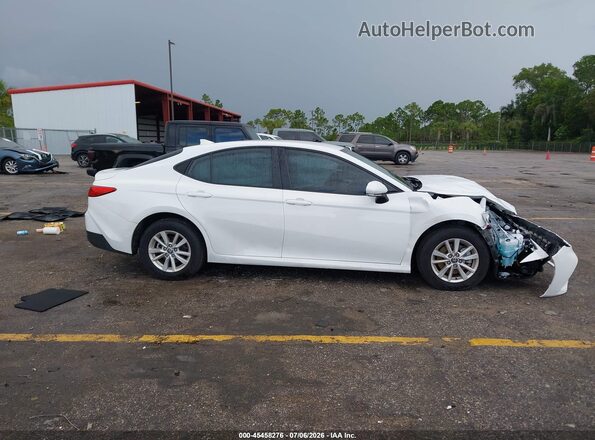 4T1DAACKXSU150416 2025 TOYOTA CAMRY White Vista interior trasera