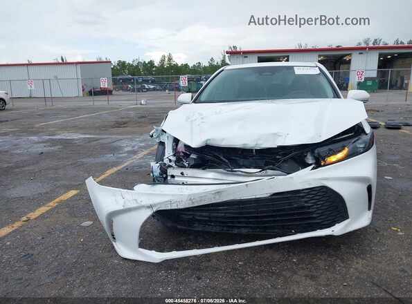 4T1DAACKXSU150416 2025 TOYOTA CAMRY White Vista del cuadro de instrumentos