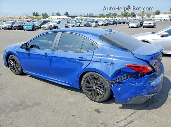 4T1DAACKXSU158063 2025 TOYOTA CAMRY Blue Rear left