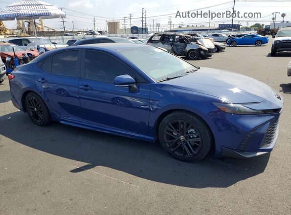 4T1DAACKXSU158063 2025 TOYOTA CAMRY Blue Front right