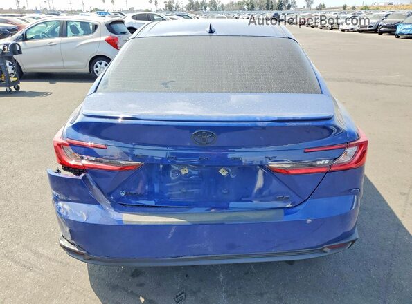 4T1DAACKXSU158063 2025 TOYOTA CAMRY Blue Rear view
