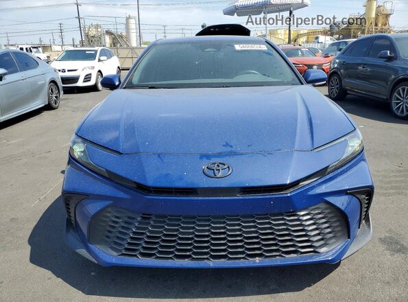 4T1DAACKXSU158063 2025 TOYOTA CAMRY Blue Front view