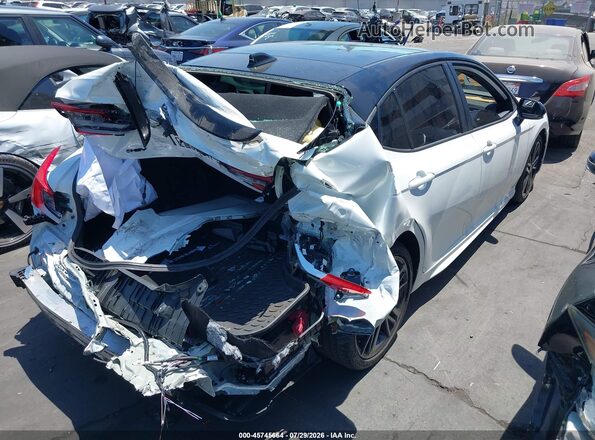 4T1DAACKXSU169726 2025 TOYOTA CAMRY White Trasero derecho