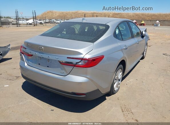 4T1DAACKXSU519971 2025 TOYOTA CAMRY Silver Задня права чверть