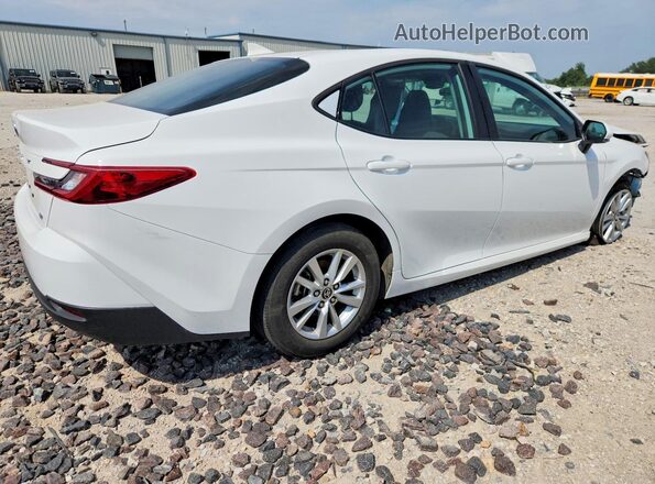 4T1DAACKXSU524913 2025 TOYOTA CAMRY White Trasero derecho