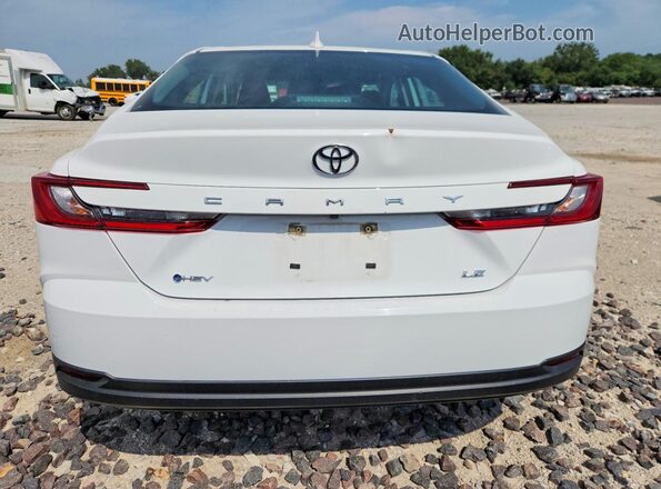4T1DAACKXSU524913 2025 TOYOTA CAMRY White Vista trasera