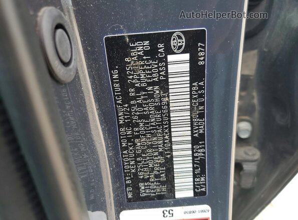 4T1DAACKXSU566983 2025 TOYOTA CAMRY Gray Вид підкапотного простору