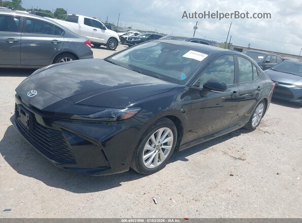 4T1DAACKXSU614370 2025 TOYOTA CAMRY Черный Передняя левая четверть