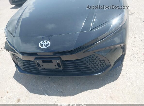 4T1DAACKXSU614370 2025 TOYOTA CAMRY Черный Вид щитка приборов