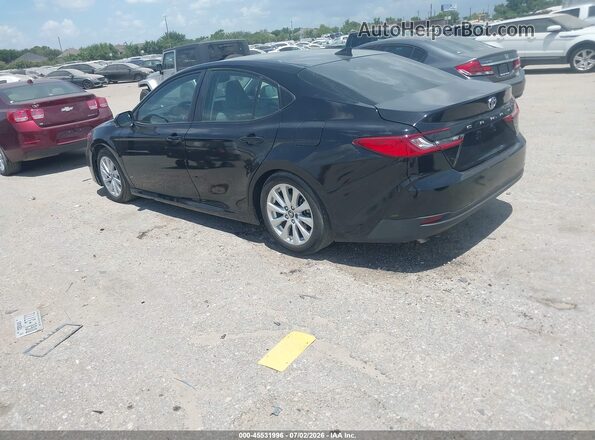 4T1DAACKXSU614370 2025 TOYOTA CAMRY Черный Задняя левая четверть